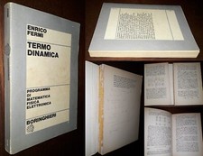 Termodinamica enrico fermi usato  Roma