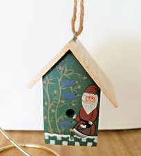 Wood birdhouse christmas for sale  Turner