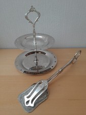 Gebäckzange etagere alt gebraucht kaufen  Köln