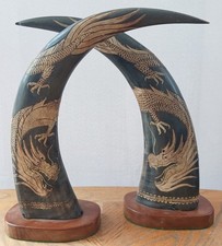 Vintage pair carved for sale  Tucson