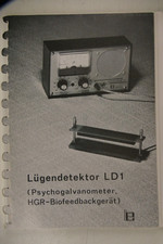 Lügendetektor ld1 psychogalva gebraucht kaufen  Oldenburg (Oldenburg)