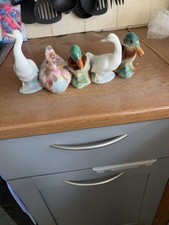 Five ceramic bird for sale  BLACKPOOL