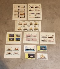 ESCÓCIA- NAVIOS E BARCOS-11 FOLHAS EM MINIATURA E MINI BLOCOS PERF&PERF MNH comprar usado  Enviando para Brazil