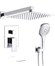 Conjunto de torneira de chuveiro bico de banheira POP utensílios sanitários prata 3 alças comprar usado  Enviando para Brazil