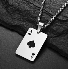 Edelstahl poker karte gebraucht kaufen  Mülheim an der Ruhr