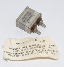 Capacitor 3dka125 csf for sale  INVERURIE