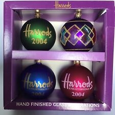 Harrods baubles 2004 for sale  TAMWORTH