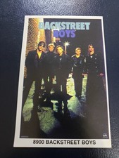 Usado, Mini pôster Backstreet Boys grupo vocal #8900 3 1/4 por 5 polegadas comprar usado  Enviando para Brazil