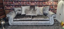 Seater crushed velvet for sale  NEWRY