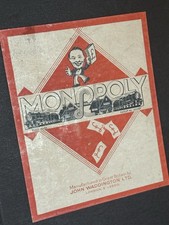 Vintage 1930s monopoly for sale  NORTHAMPTON