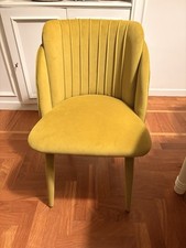 Sedia velluto verde usato  Roma