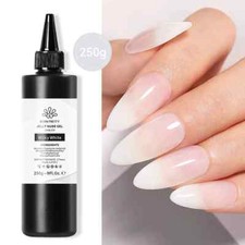 Esmalte gel gelatina 250 g transparente branco rosa nude manicure top coat esmalte comprar usado  Enviando para Brazil