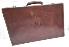 Vintage leather travel for sale  ABERDEEN