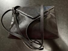Sac cuir noir d'occasion  Martigues