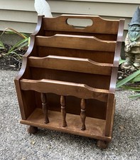 Wooden magazine rack for sale  Spring Lake