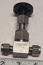 Válvula dosadora série 31, Swagelok/whitey, 316SS, 5000PSI, SS-31RS4, válvulas novas, usado comprar usado  Enviando para Brazil
