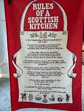Souvenir scottish kitchen for sale  TAMWORTH