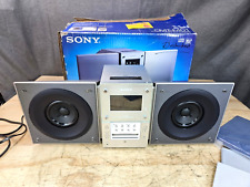 Usado, Sistema estéreo mini disco Sony cmt-md1 - VÍDEO DEMO! 🎥📺✅ comprar usado  Enviando para Brazil