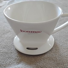 Gotejador de café Bonmac branco [2-4 xícaras] item de exibição sem colher comprar usado  Enviando para Brazil