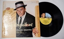 Frank Sinatra Pop Swing LP Swing Along With Me on Reprise Records Autographed, usado comprar usado  Enviando para Brazil