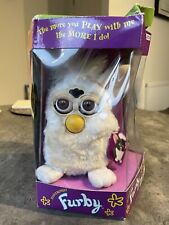 Vintage white furby for sale  SUDBURY