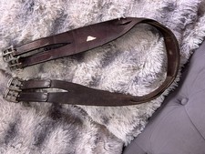 Brown leather girth for sale  MAIDSTONE