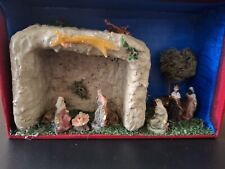 Presepe artigianale scatola usato  Bologna