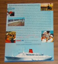 Seltene werbung cunard gebraucht kaufen  Legden