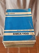 Simca 1100 manuale usato  Macomer