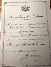 Diploma tenente colonnello usato  Imola