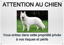 Plaque chien berger d'occasion  Lapalud