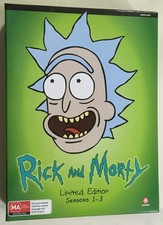 Rick and Morty: Seasons 1-3 - Edição Limitada Blu-Ray Art Book Card | Como-Novo comprar usado Rick and Morty: Seasons 1-3 - Edição Limitada Blu-Ray Art Book Card | Como-Novo comprar usado  Enviando para Brazil