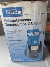 Schmutzwasser tauchpumpe gs gebraucht kaufen  Weinheim