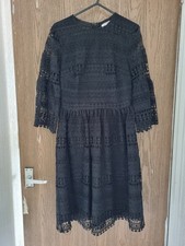 Glamorous black crochet for sale  NOTTINGHAM
