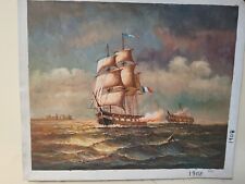 Quadro paesaggio battaglia usato  Palermo