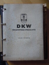 Dkw preisliste 1953 gebraucht kaufen  Wiesloch