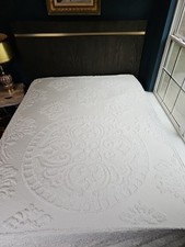 Vtg white chenille for sale  Apison