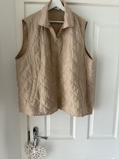 Ladies quilt gilet for sale  PETERBOROUGH