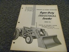 Usado, Ford Super Duty 712 Conjunto de Carregador Industrial Manual do Proprietário Guia do Usuário comprar usado  Enviando para Brazil