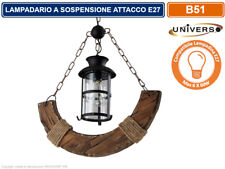 Lampadario sospensione coutry usato  Caserta