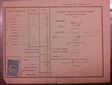 Quittance domaines bourgoin d'occasion  Beaumont-de-Lomagne