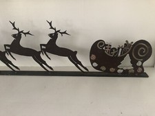 Christmas metal sleigh for sale  Pittsfield