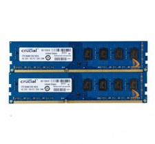 Usado, Crucial 8 GB DDR3 RAM 2x 4 GB PC3-12800 1600MHz Fr Dell Optiplex 780 790 390_580 comprar usado  Enviando para Brazil