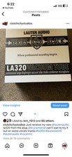 Lauten audio 320 for sale  Houston