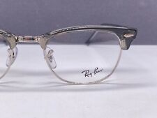 Usado, Ray Ban Brille Herren Damen silber grau Eckig Clubmaster RB 5154 Vollrand comprar usado  Enviando para Brazil