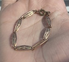 9ct gold bracelet for sale  BRISTOL