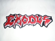 ADESIVO TRASEIRO BORDADO METAL THRASH EXODUS, usado comprar usado  Enviando para Brazil