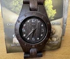 Holz armbanduhr damen gebraucht kaufen  Schalksmühle