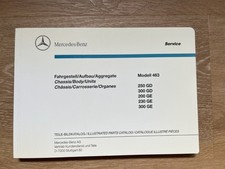 Bildkatalog teilekatalog merce gebraucht kaufen  Deutschland