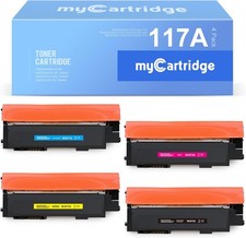 Używany, Zestaw tonerów kompatybilny z HP 117A Color Laser 178 179 150, 4 kolory na sprzedaż  PL